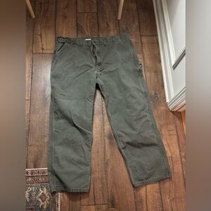 Carhartt Green Carpenter Pants